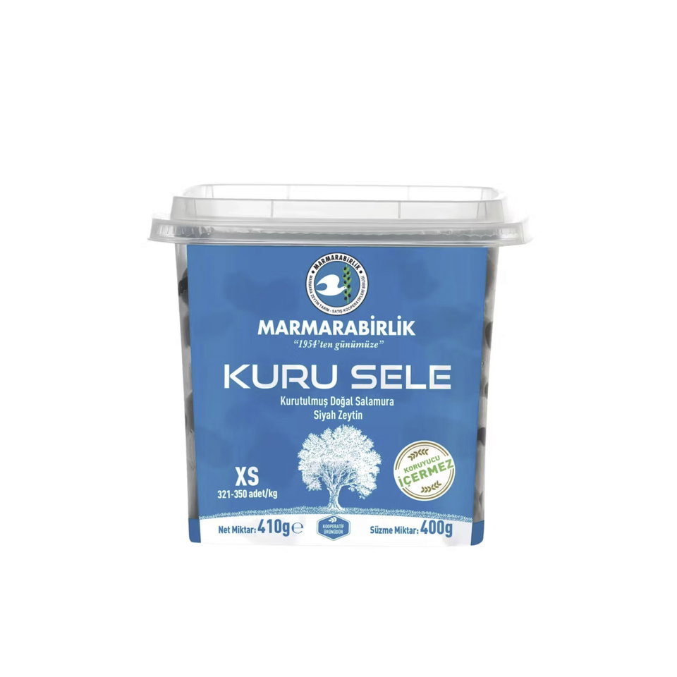 M.BİRLİK ZEYTİN 400 GR KURUSELE 321-350 MAVİ