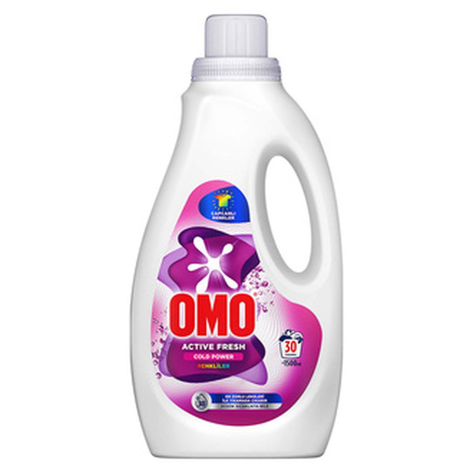 OMO SIVI DETERJAN 1500 ML-RENKLİLER