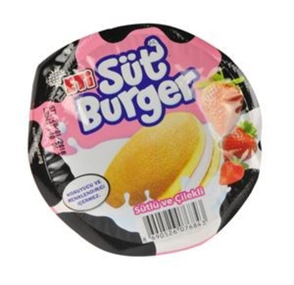 ETİ SÜT BURGER 35 GR. - ÇİLEKLİ (SÜTLÜK)