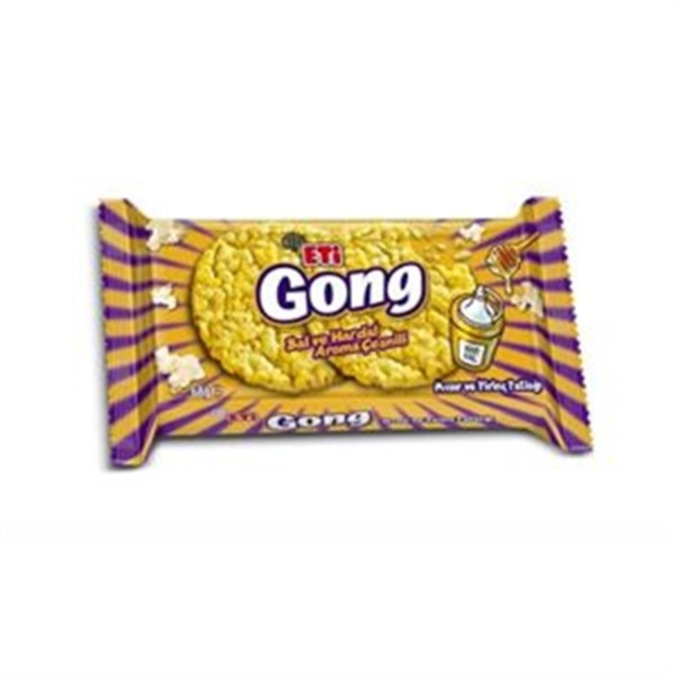 ETİ GONG MISIR&PİRİNÇ PATLAĞI 68 GR - BAL HARDAL
