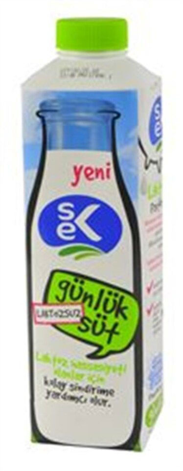 SEK SÜT 1 LT - PASTORİZE LAKTOZSUZ