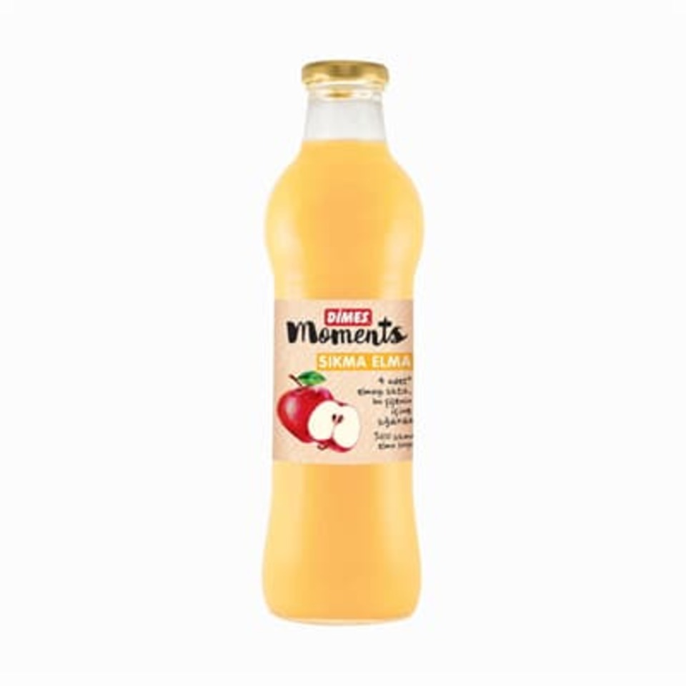 DİMES SIKMA MEYVE SU 700 ML. -ELMA (ŞİŞE)