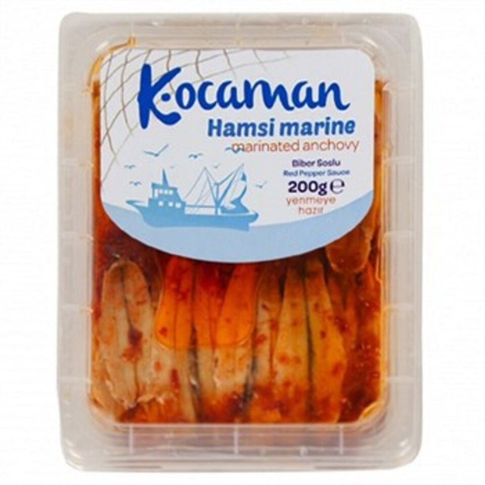KOCAMAN MARİNE HAMSİ B.SOSLU 200 GR