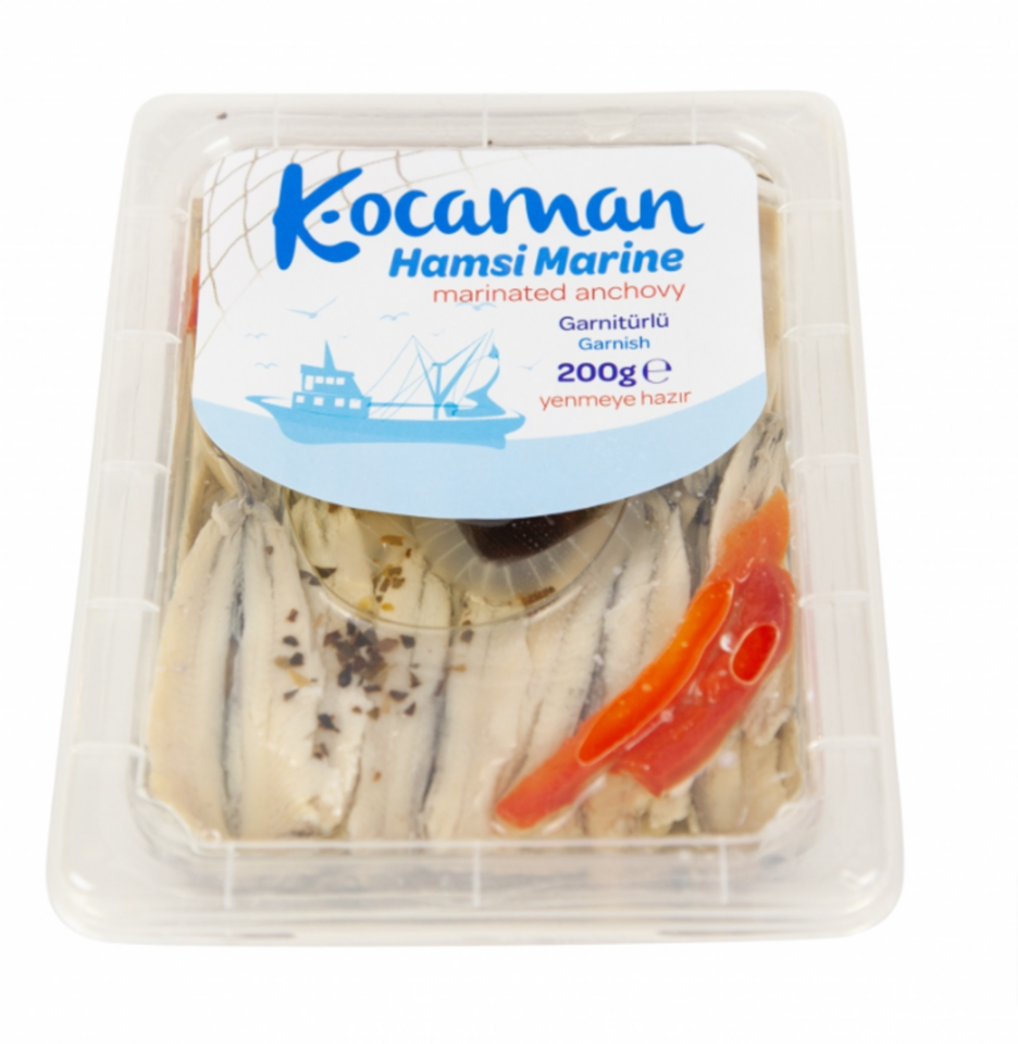 KOCAMAN MARİNE HAMSİ GARN. 200 GR