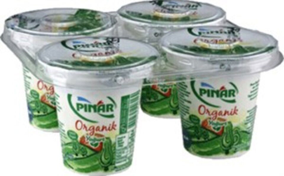PINAR YOĞURT 125 GR*4  4 LÜ-ORGANİK