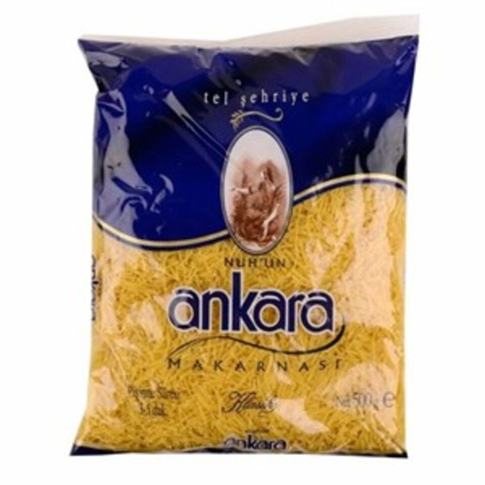 NUH'UN ANKARA MAKARNA TEL ŞEHRİYE 500 GR