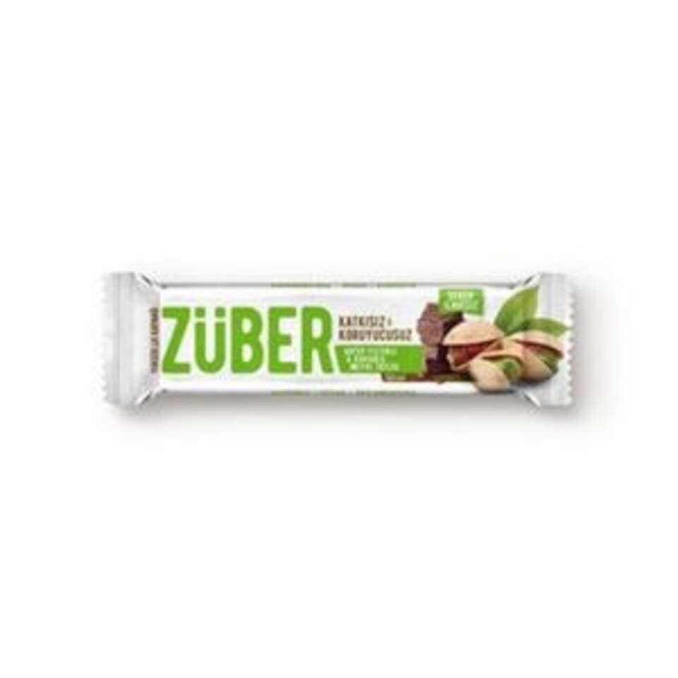 ZÜBER MEYVE BAR 40 GR. - A.FISTIK & ÇİKOLATA