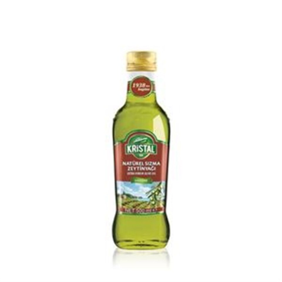 KRİSTAL DOLGUN GÜÇLÜ NATUREL SIZMA Z.YAĞI 500 ML