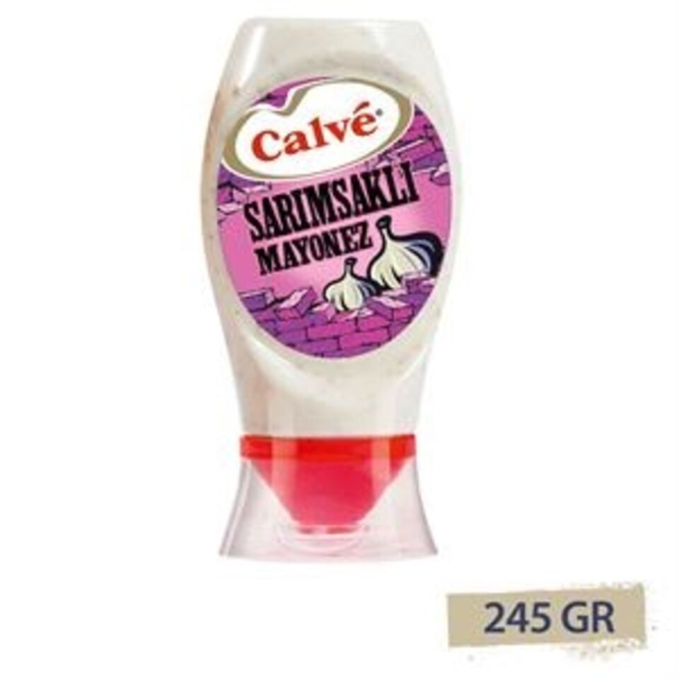CALVE SARIMSAKLI  MAYONEZ 245 GR.