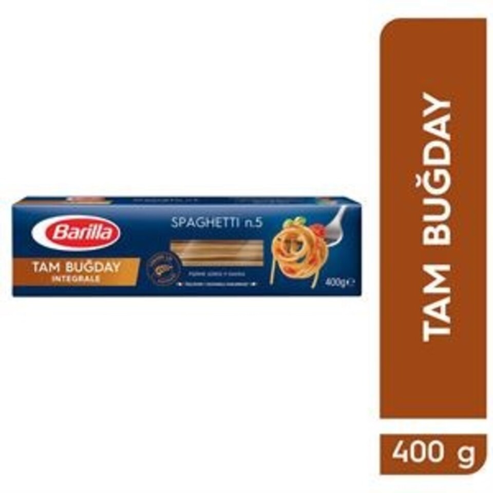 BARİLLA MAKARNA 400 GR -TAM BUĞDAY SPAGHETTİ