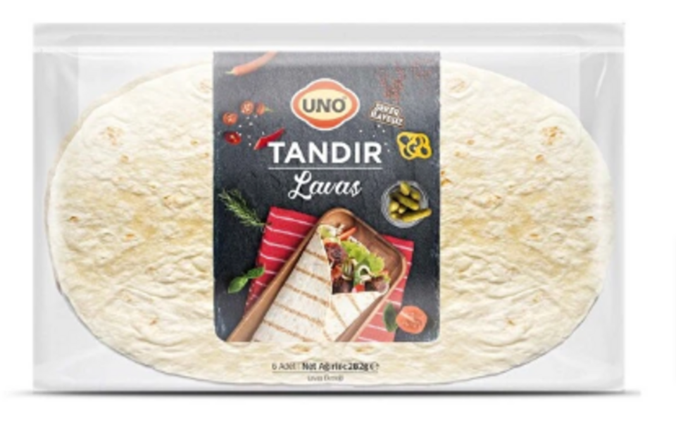 UNO TANDIR LAVAŞ 8 Lİ 282 GR. - TANDIR EKMEĞİ