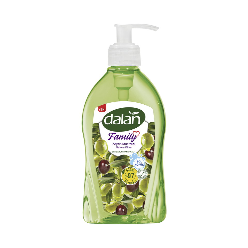 DALAN FAMILY SIVI SABUN 400 ML-ZEYTİN MUCİZESİ