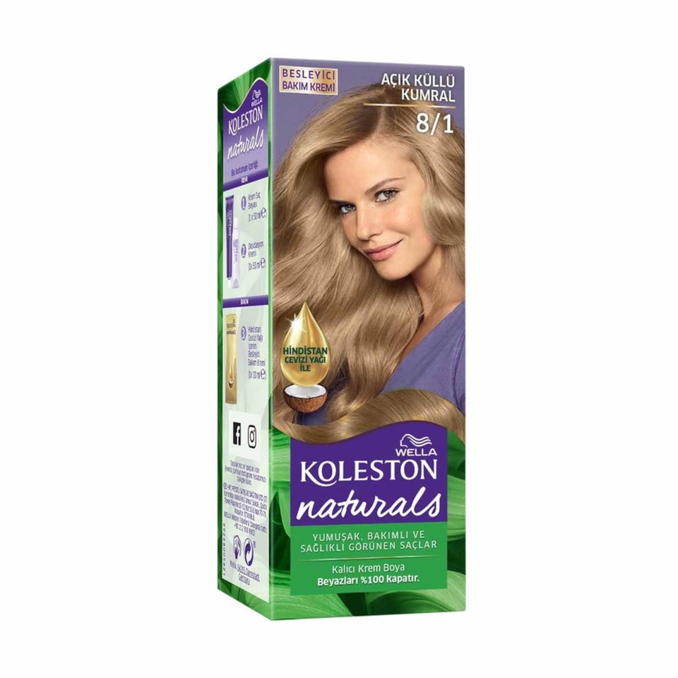 KOLESTON NATURALS-8/1 AÇIK KÜLLÜ KUMRAL