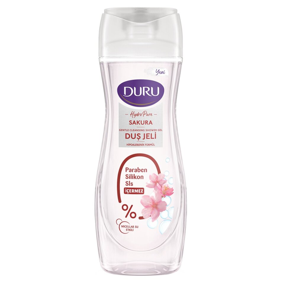 DURU DUŞ JELİ HYDRO PURE SAKURA  450 ML