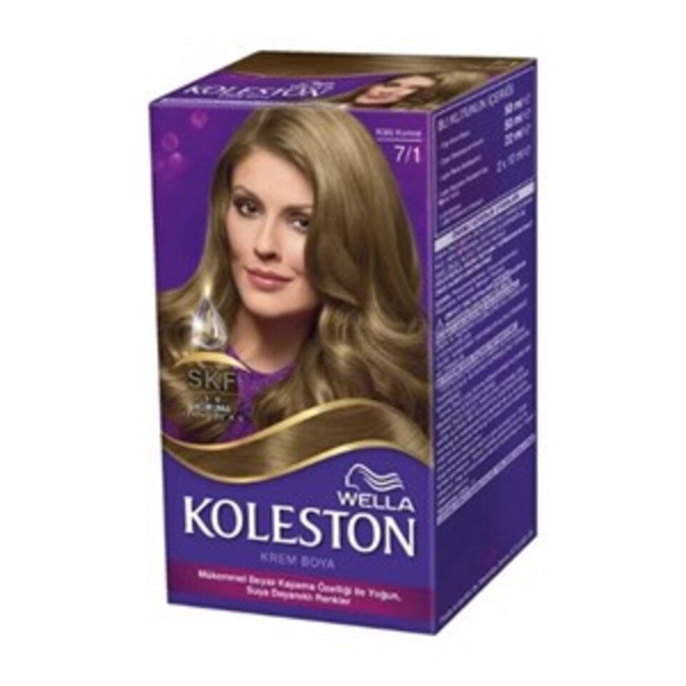 KOLESTON KIT SAÇ BOYASI - 7/1 KULLU KUMRAL