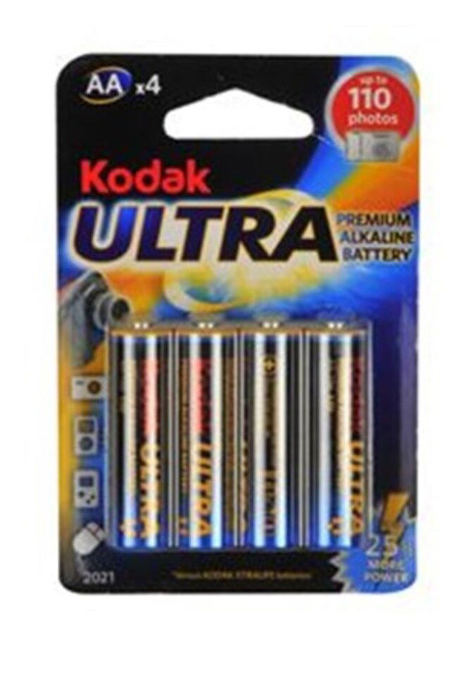 KODAK ULTRA PREMIUM 4'LÜ  ALKALIN KALEM PİL