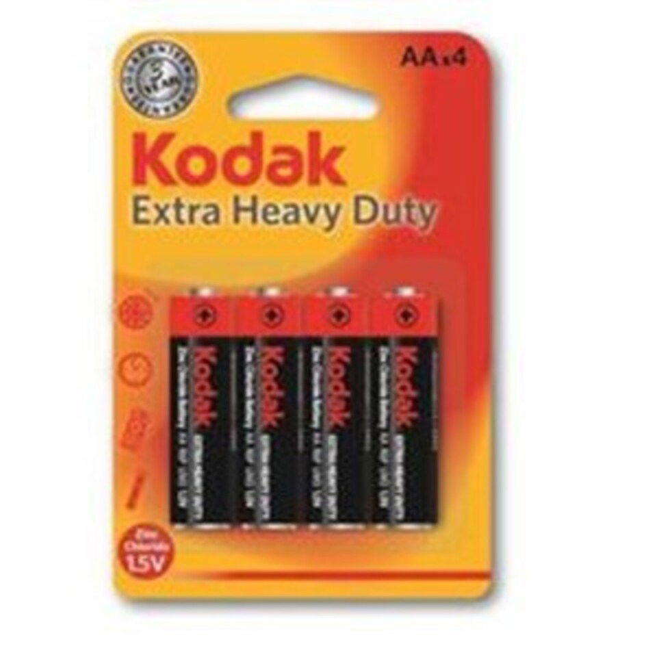 KODAK EXTRA HEAVY DUTY KALEM PİL AA 4 LÜ