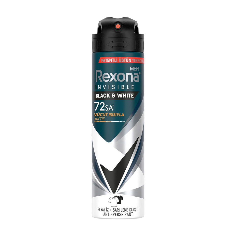 .REXONA DEO MEN 150 ML-INVIS B&W