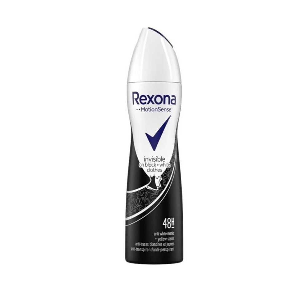 REXONA DEO WOMEN 150 ML-INVISIBLE B&W