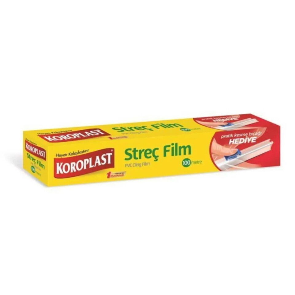 KOROPLAST STREÇ FİLM-100 MT (30 CM)