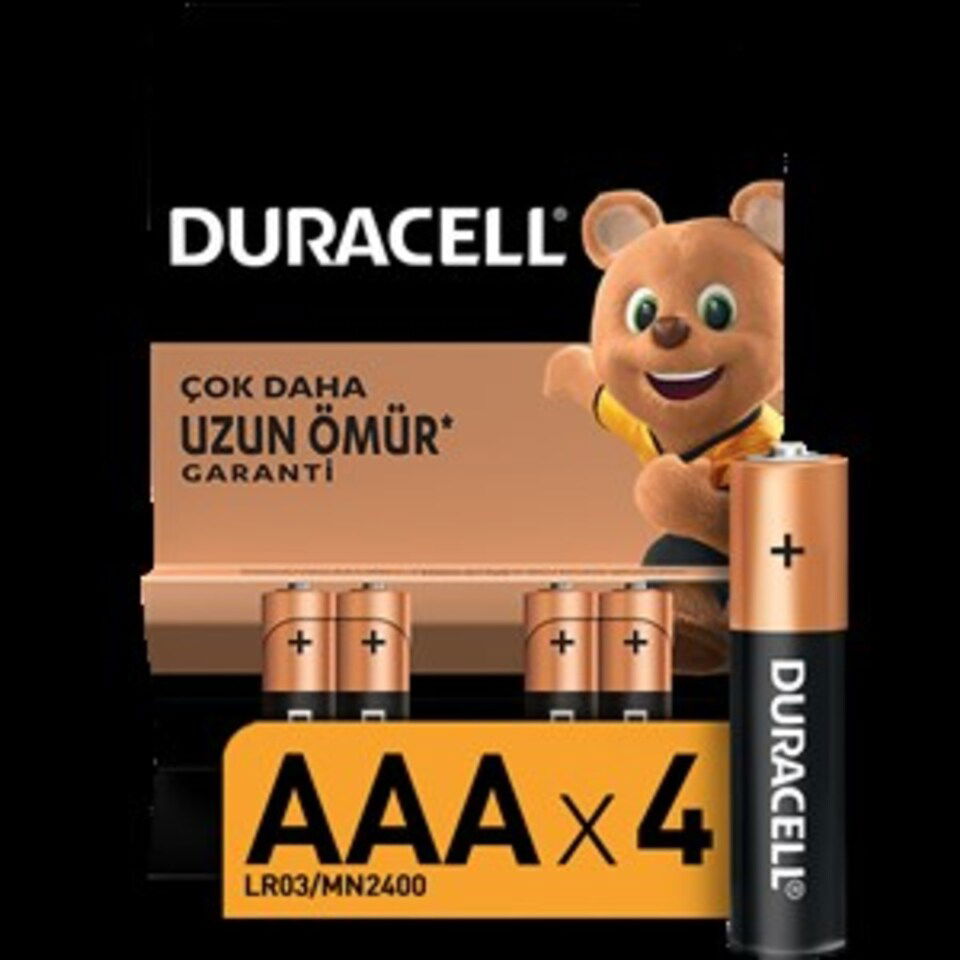 DURACELL PİL - AAA 4 LÜ