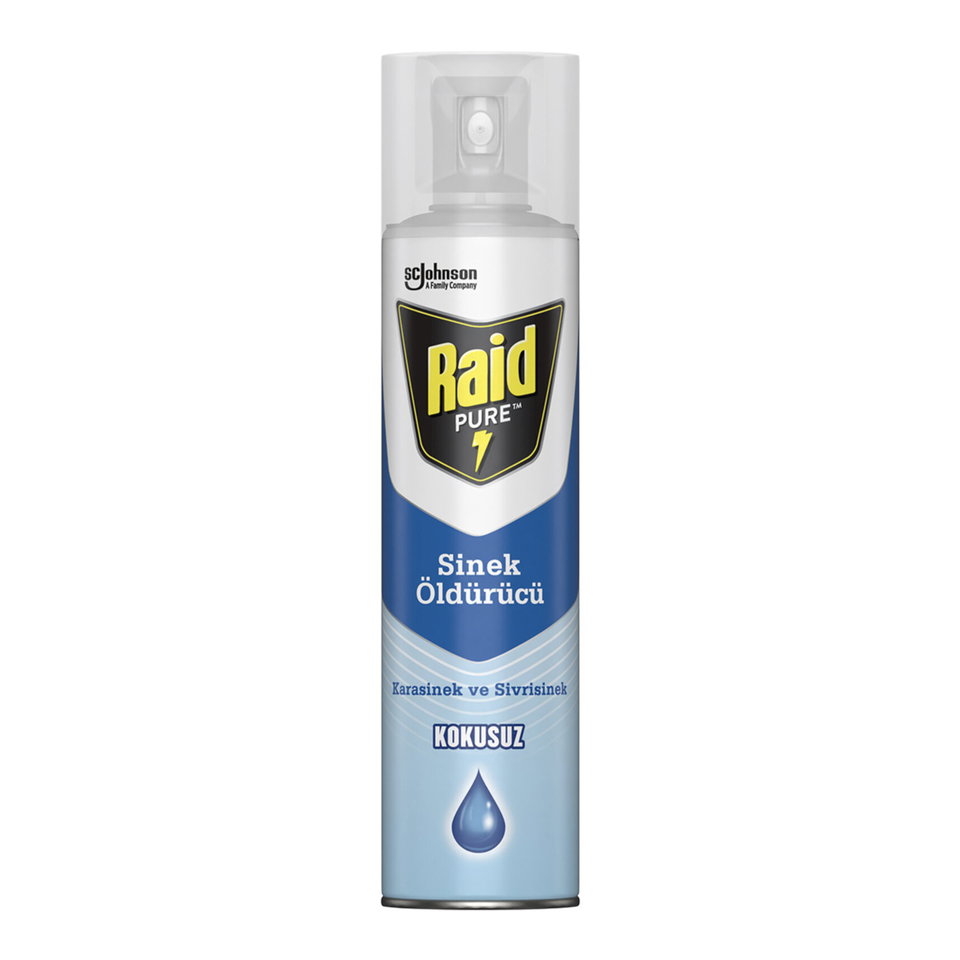 RAİD PURE SİNEKSAVAR 300 ML-KOKUSUZ