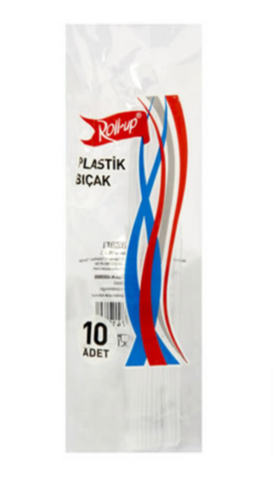 ROLL-UP PLASTİK BIÇAK 10'LU
