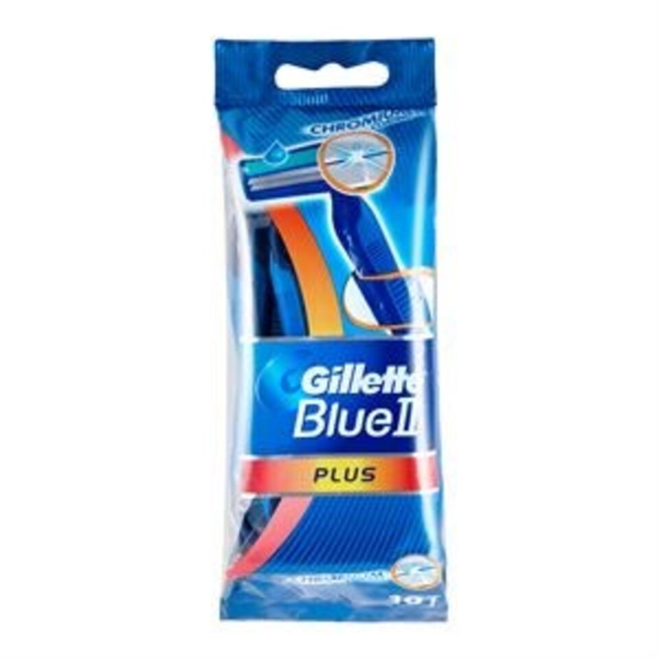 GILLETTE BLUE II PLUS 10'LU  POSET