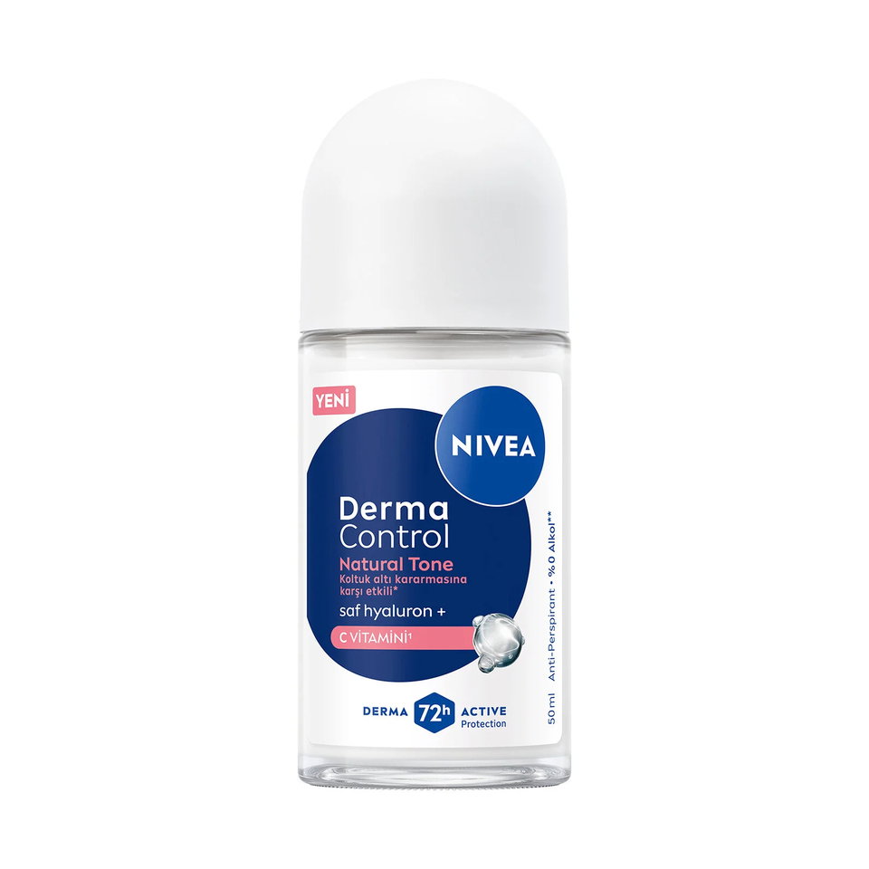 NİVEA ROLL-ON WOMEN 50 ML-DERMA CONTROL NATURAL TO