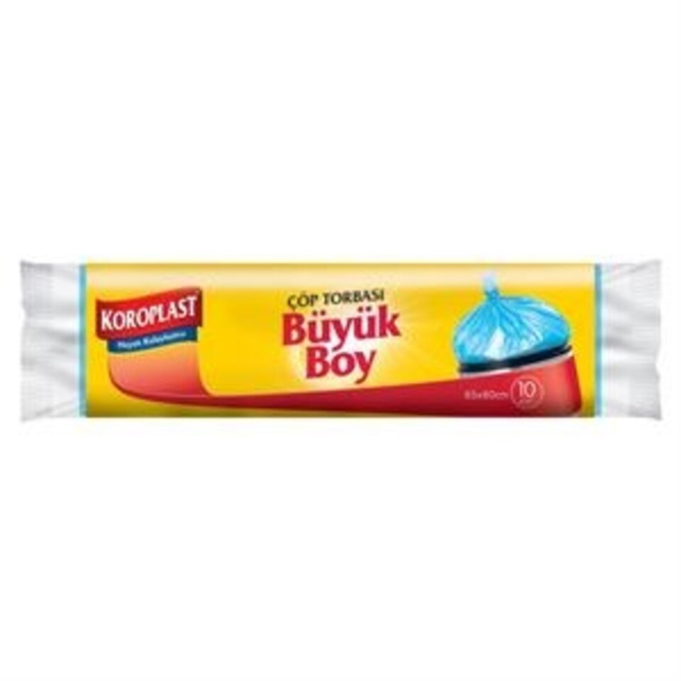 KOROPLAST ÇÖP TORBASI-BÜYÜK (10'LU).