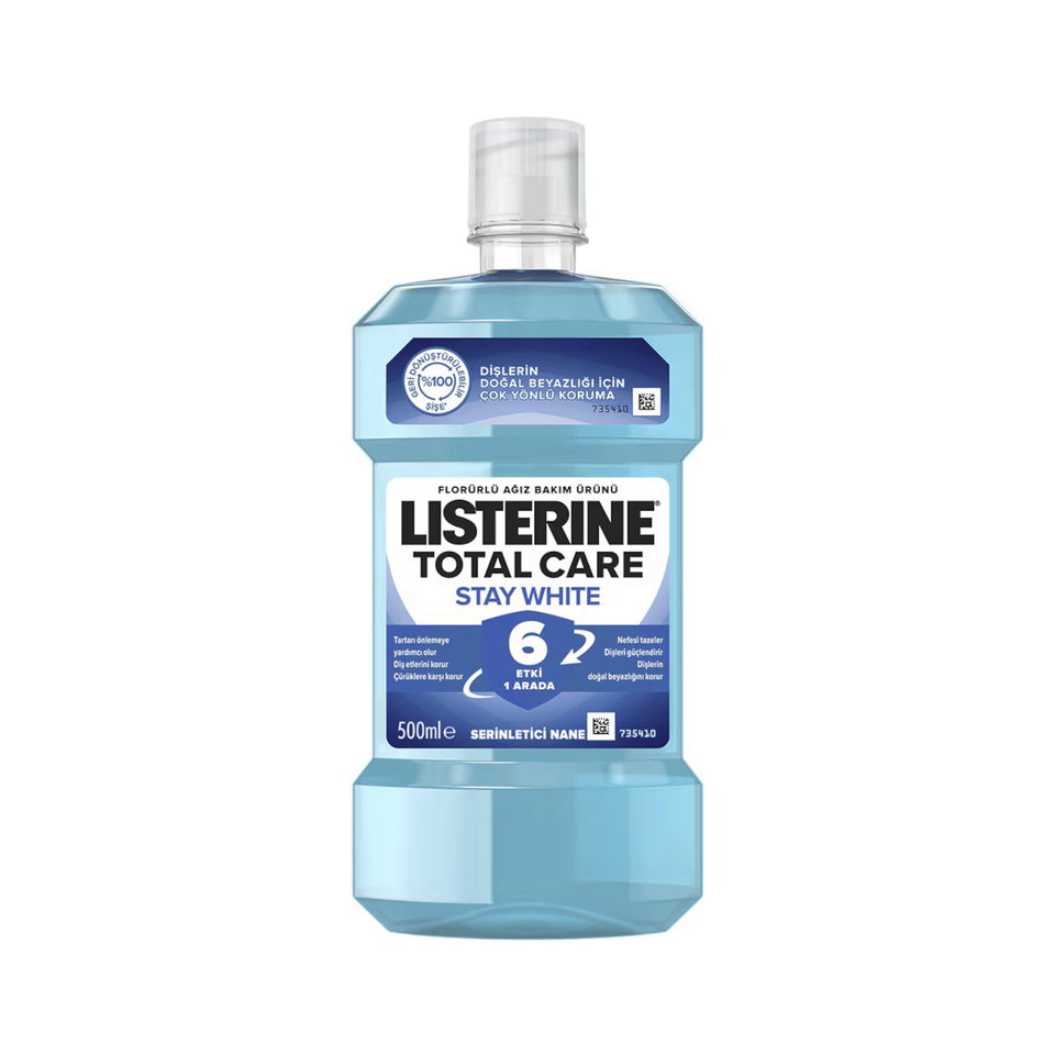 LISTERINE GARGARA 500 ML-STAY WHİTE