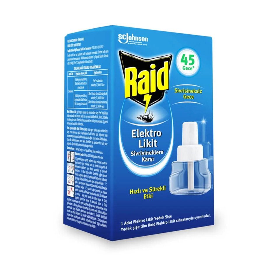 RAİD ELECTROLİKİT YEDEK 27 ML