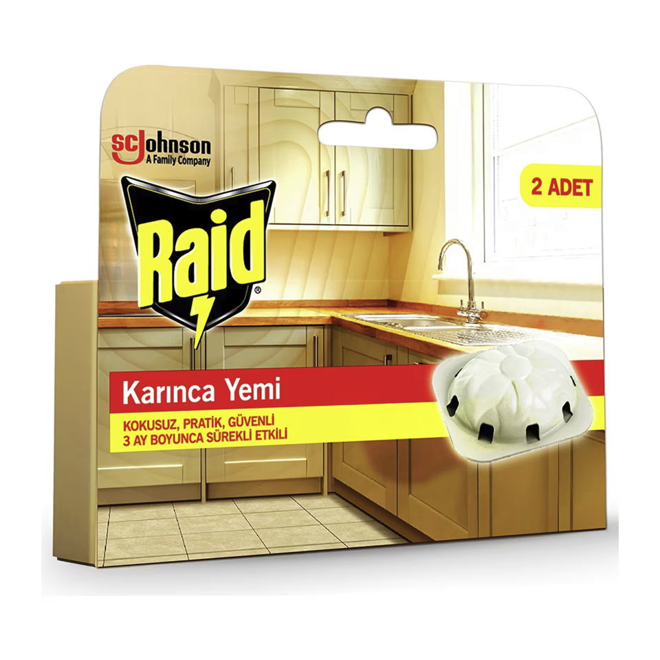RAİD KARINCA YEMİ 2'Lİ 3 GR