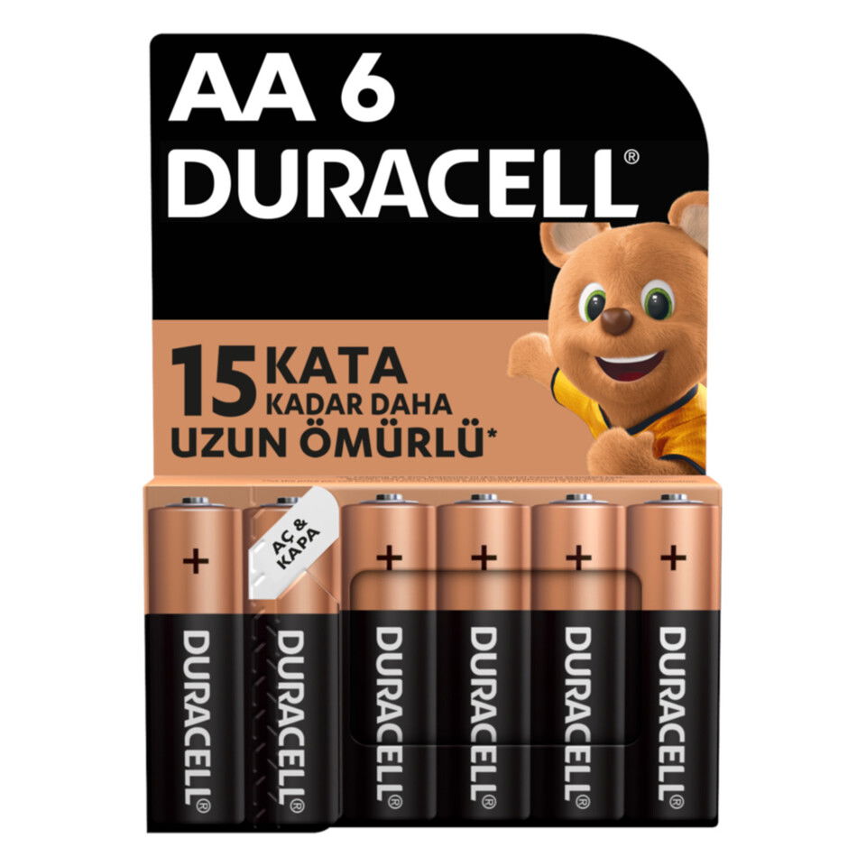 DURACELL PİL - AA 6 LI