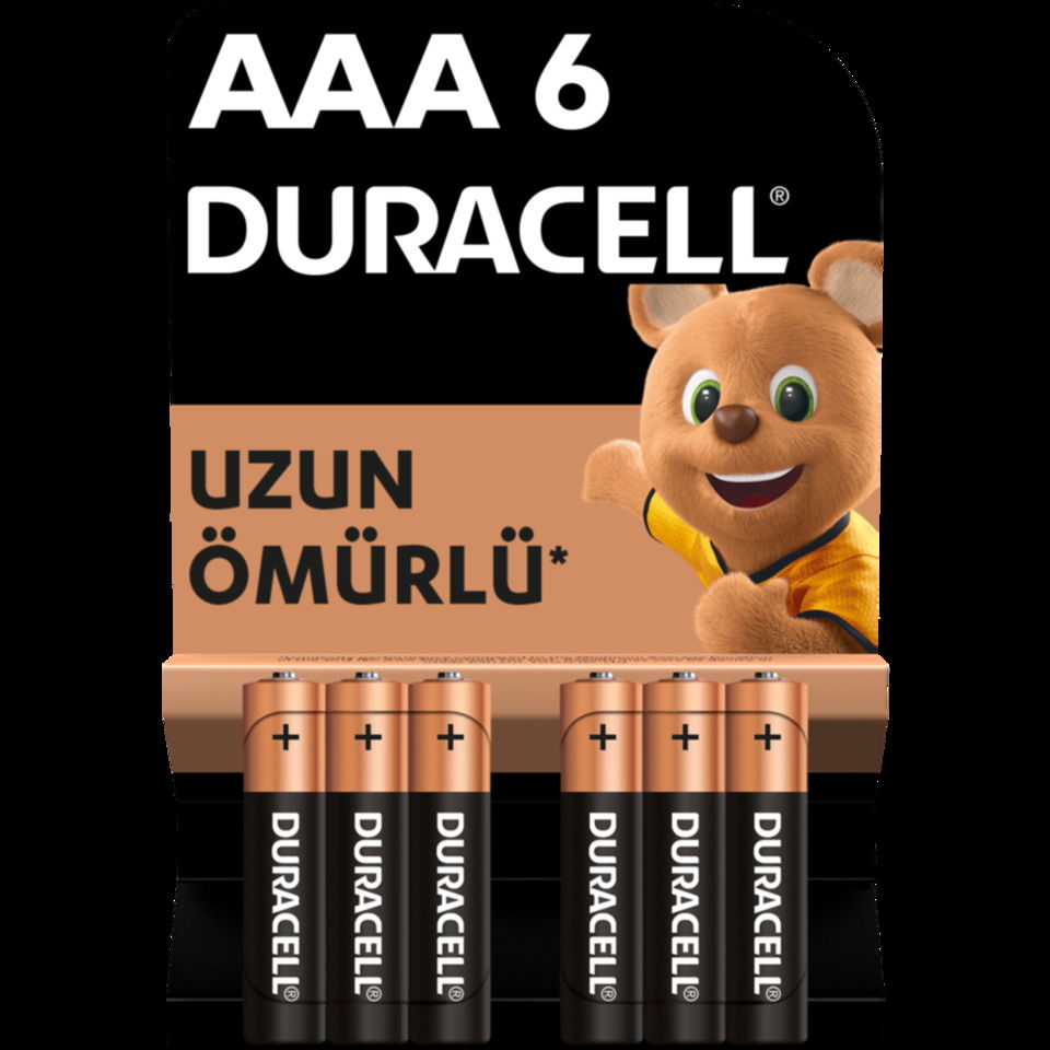 DURACELL PİL - AAA 6 LI