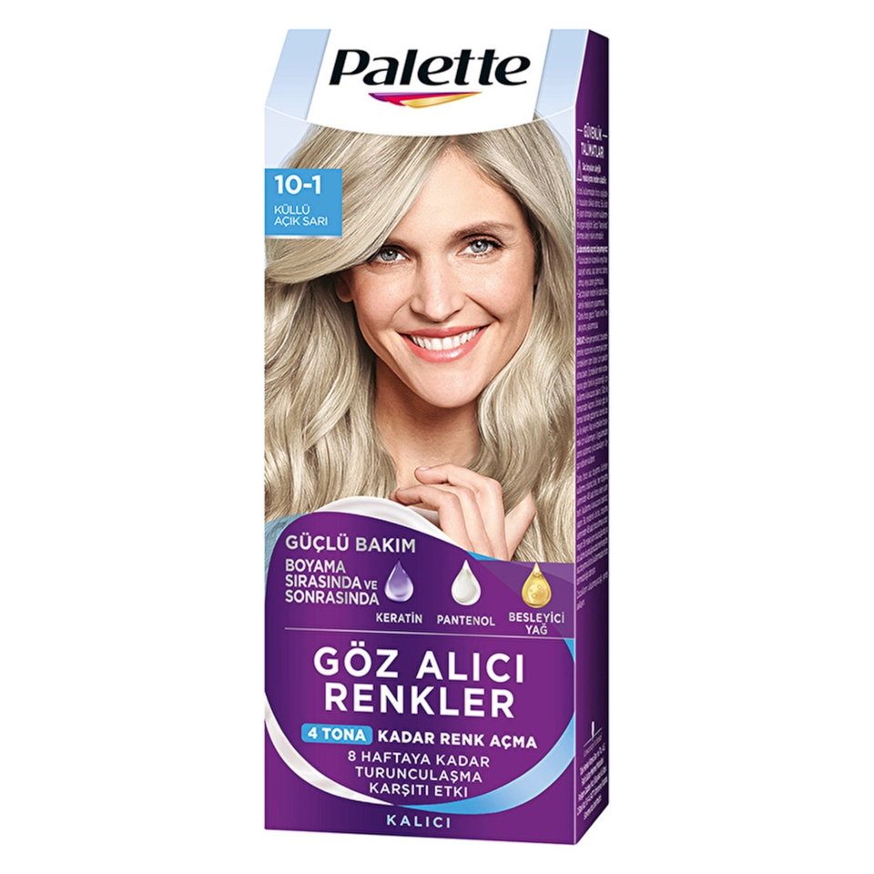 PALETTE YOĞUN GÖZ ALICI RENKLER 10-1 KÜLLÜ AÇIK SA