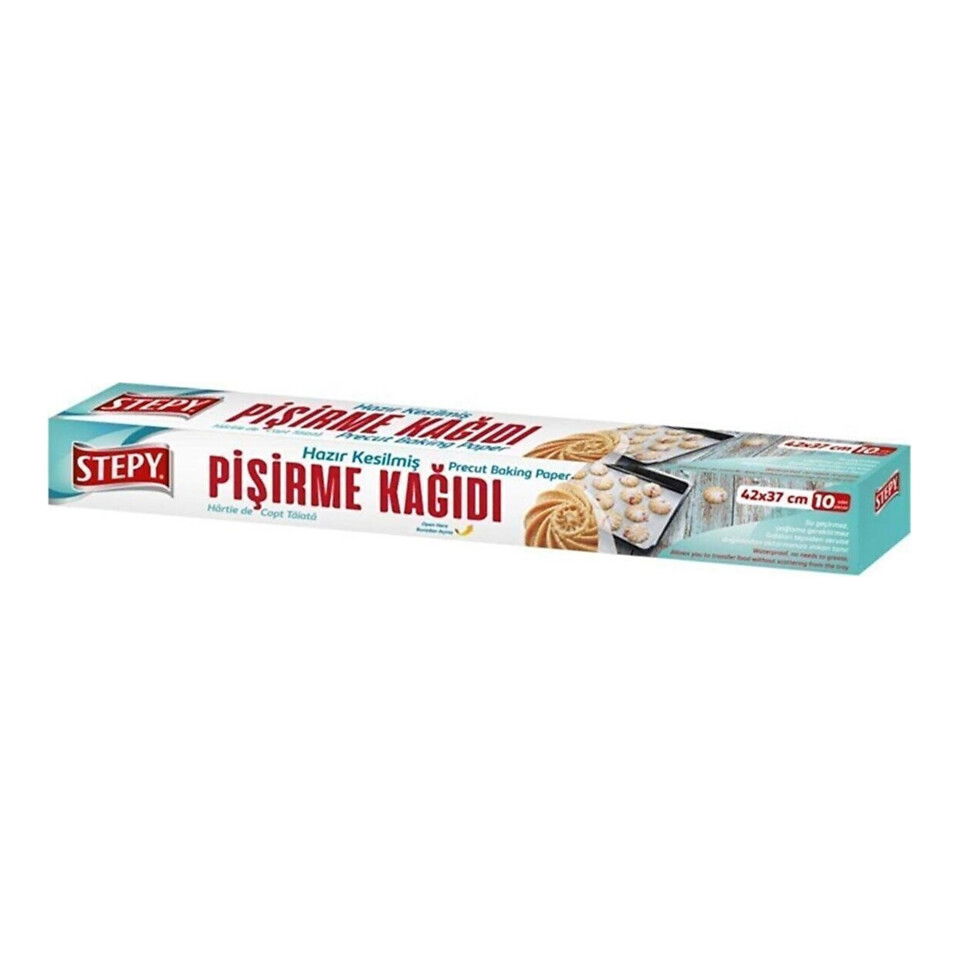 STEPY PİŞİRME KAĞIDI 10'LU KESİLMİŞ
