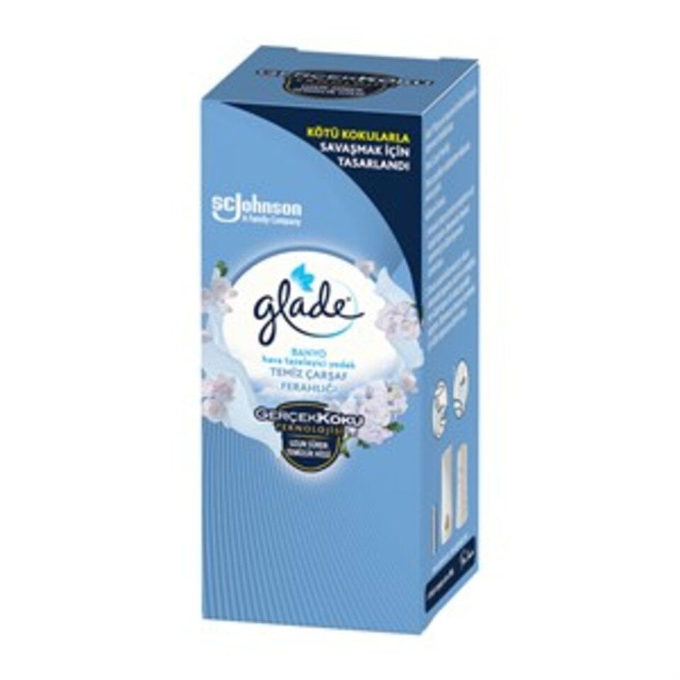 GLADE BANYO YEDEK TEMİZ ÇARŞAF FERAH.10 ML