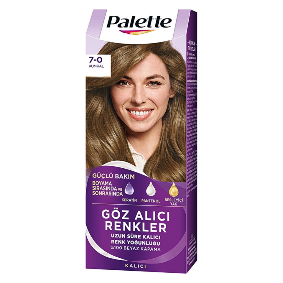 PALETTE YOĞUN GÖZ ALICI RENKLER 7-0 KUMRAL