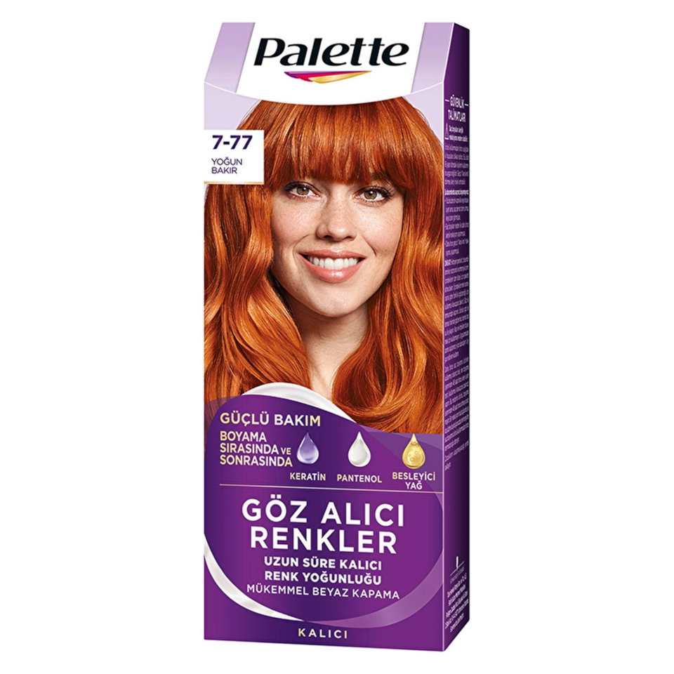 PALETTE YOĞUN GÖZ ALICI RENKLER 7-77 YOĞUN BAKIR