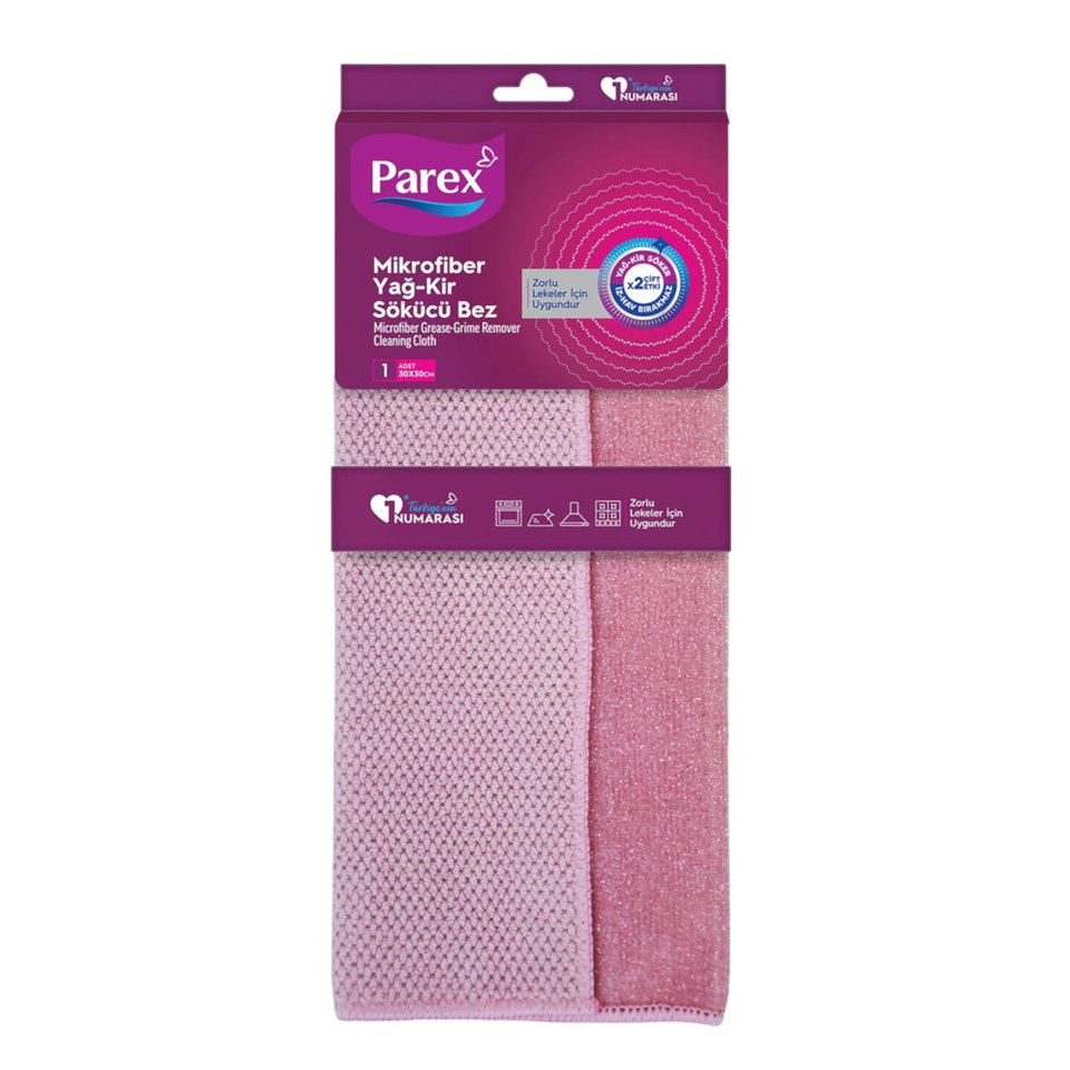 PAREX MİKROFİBER YAĞ-KİR SÖKÜCÜ BEZ