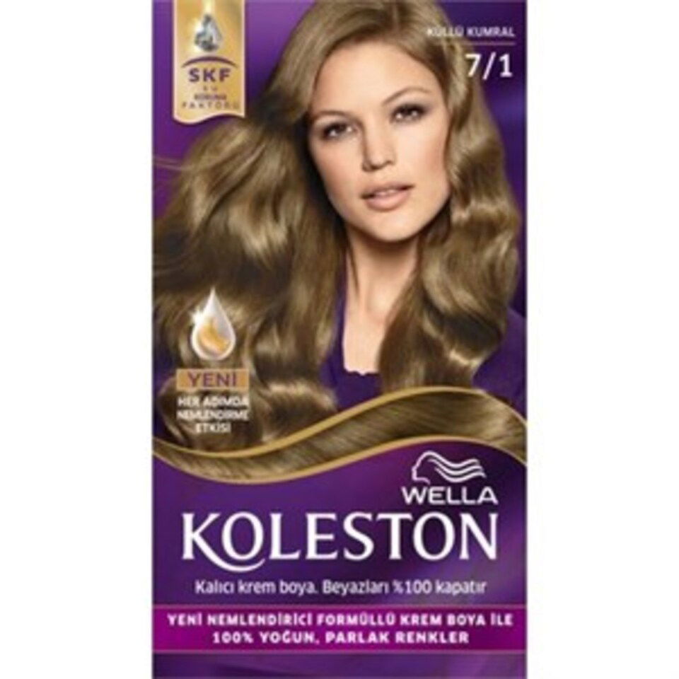 KOLESTON SINGLE SAÇ BOYASI-7/1 KÜLLÜ KUMRAL