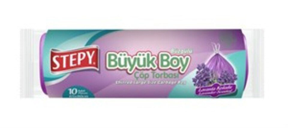 STEPY BÜZGÜLÜ ÇÖP TORBASI-BÜYÜK (LAVANTA)