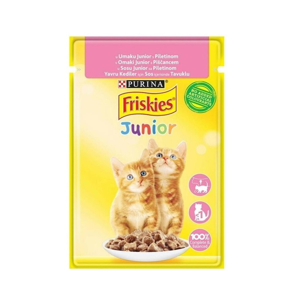 FRISKIES KEDİ MAM.85 GR-YAVRU TAVUK ETLİ