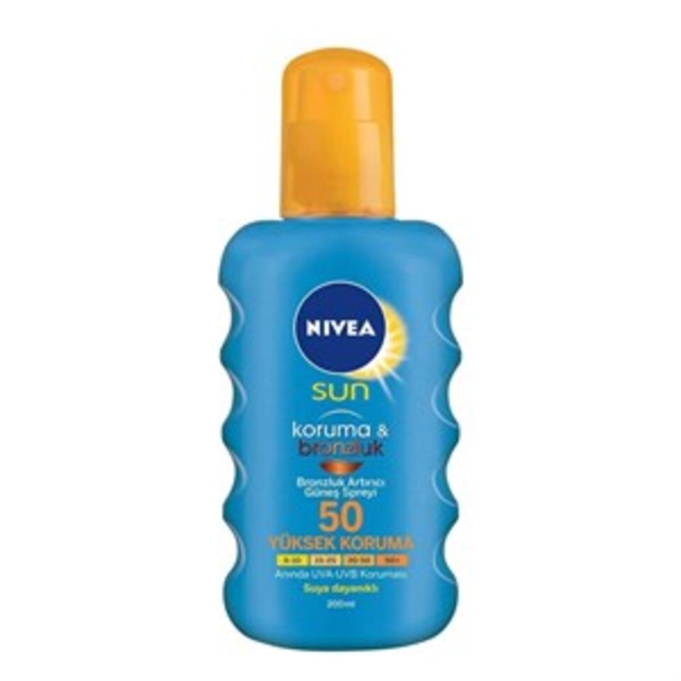 NİVEA GÜNEŞ YAĞ F50 SPREY 200 ML - KORUMA&BRONZLUK