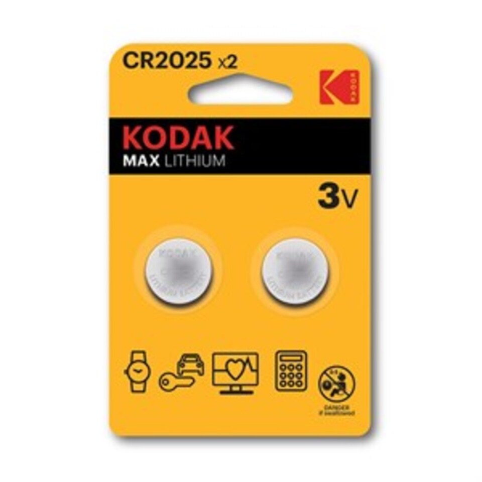 KODAK DÜĞME PİL 2 LI-CR 2025