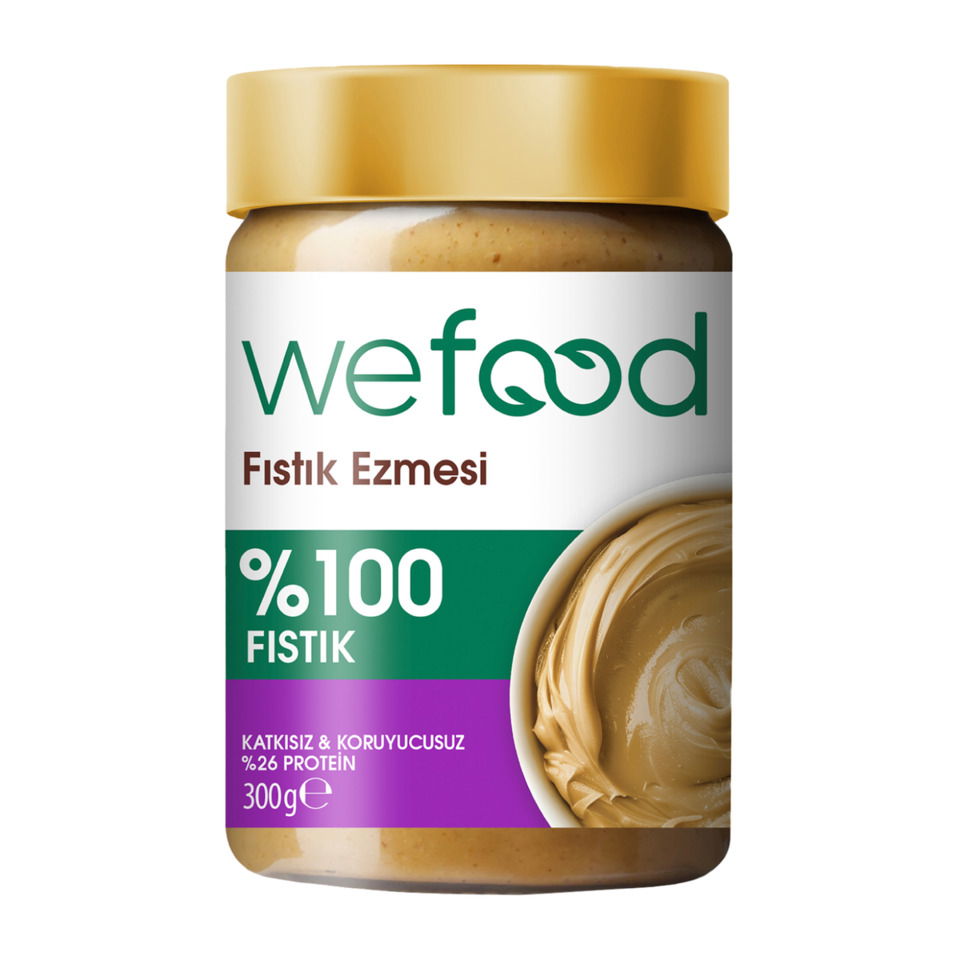 WEFOOD YERFISTIĞI EZMESİ %100 SADE