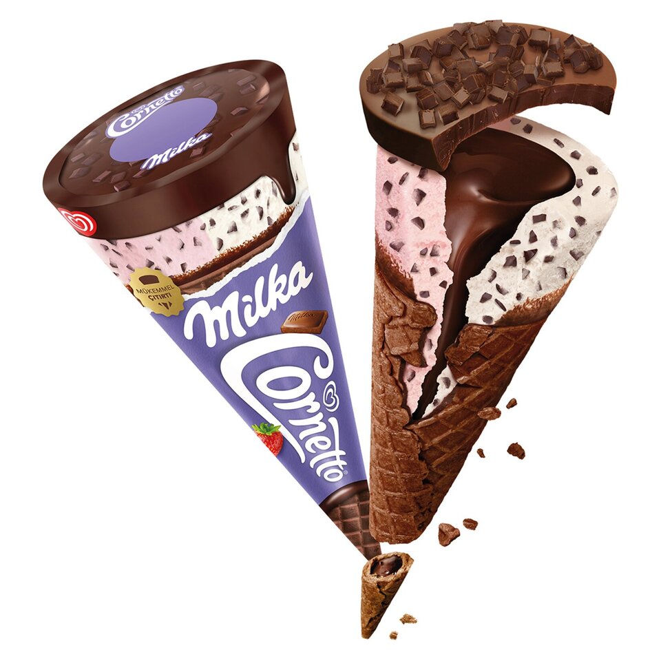 CORNETTO DİSC MİLKA 130 ML.