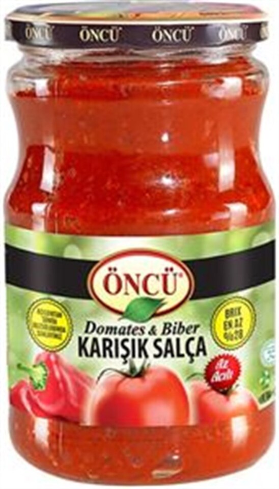 ÖNCÜ SALÇA KARIŞIK 700 GR. CAM