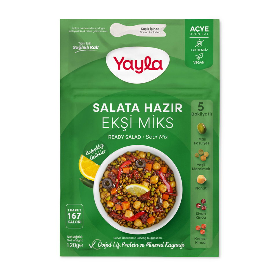 YAYLA SALATA HAZIR EKŞİ MİKS 120GR